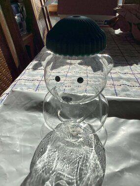 Starbucks Barista Bear Glass Mug